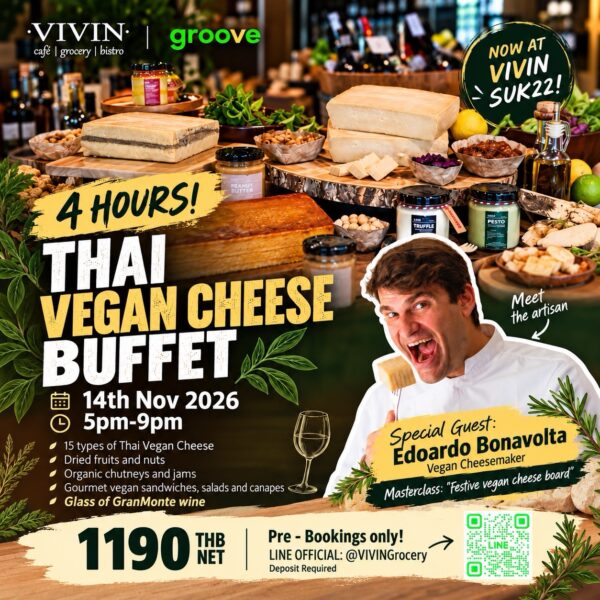 Thai Vegan Cheese Buffet - VIVIN Grocery November 2026